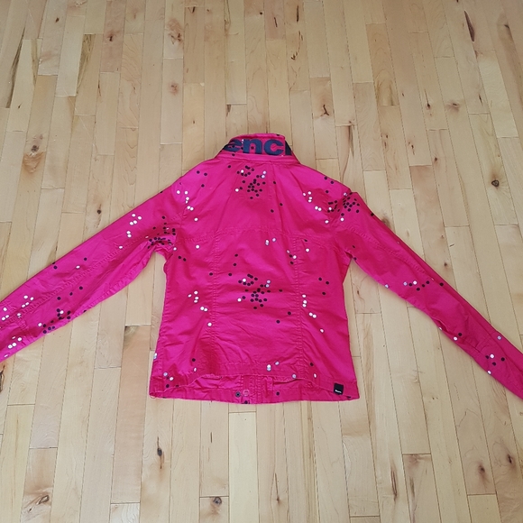 Bench Jackets & Coats Bench Dark Pink Bbq Jacket Medium Poshmark